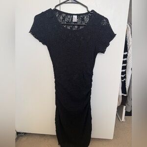 Elegant Black Lace Dress